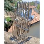 24 Quality Heavy Pieces Silver Cutlery Set