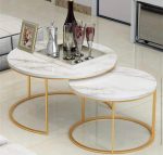 Glass Nesting coffee tables